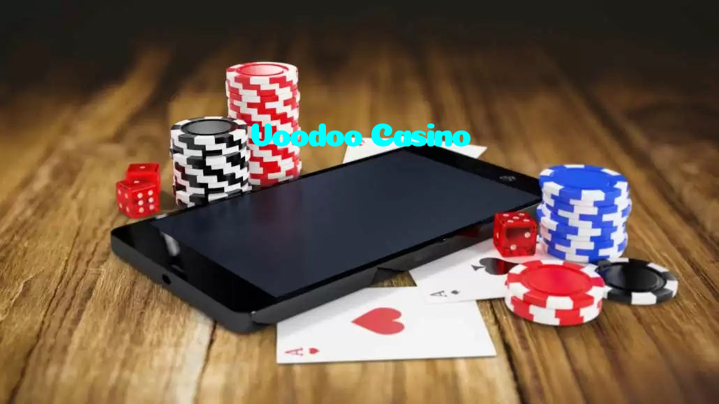 Voodoo Casino casino presented on mobile device in Pakistan with slots and live games
